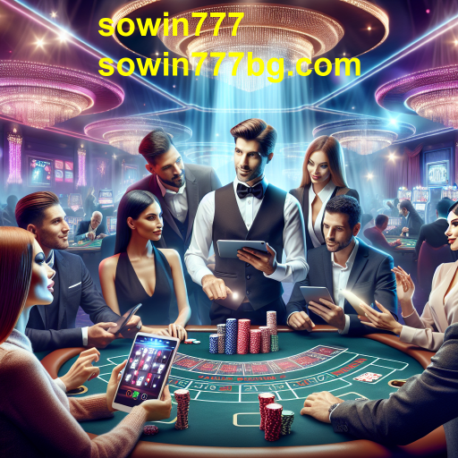Experimente a Emoção do Casino Ao Vivo no Sowin777