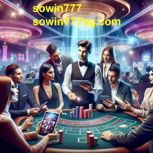 Experimente a Emoção do Casino Ao Vivo no Sowin777